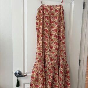 J Crew SZ Blockprints Midi Dress